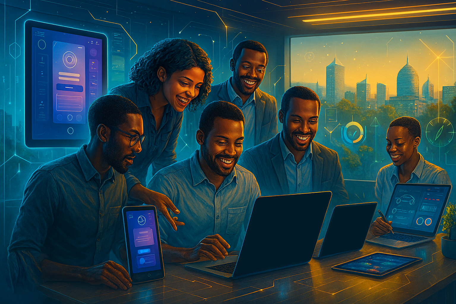 Discover how LIGHTMGROUP helps businesses in Africa and beyond transform their visions into reality through innovative web, mobile, and AI-powered solutions.